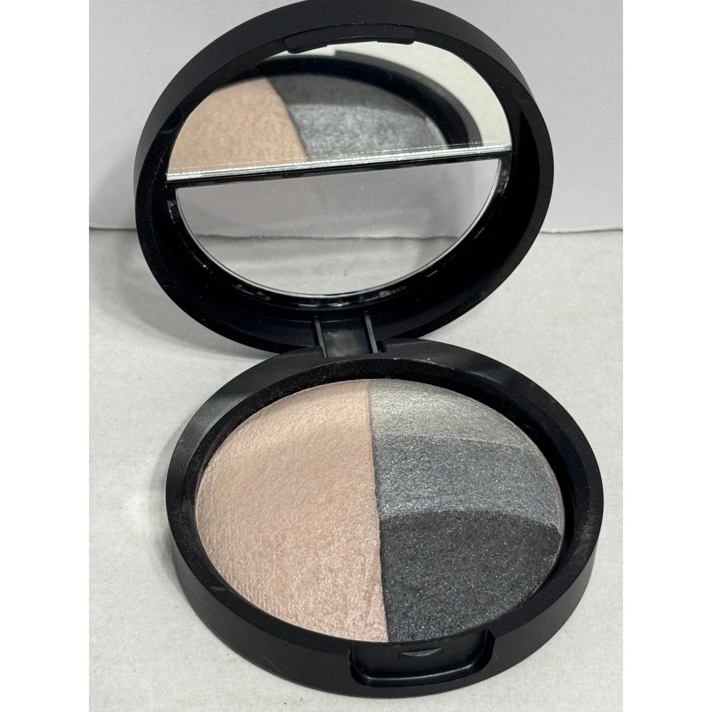Laura Geller Baked Eye Elements SMOKE AND ICE Eyeshadow 0.28oz 8g NEW